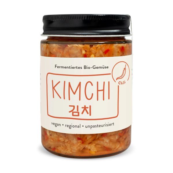 Bio Kimchi scharf (vegan) – würzig, probiotisch und regional