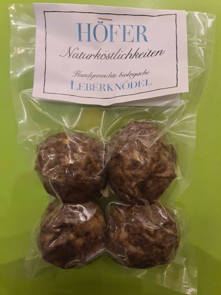 BIO Leberknödel, 4 x 95g (essfertig)