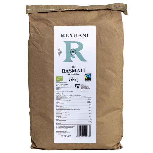 Bio Fairtrade Premium Basmati Reis