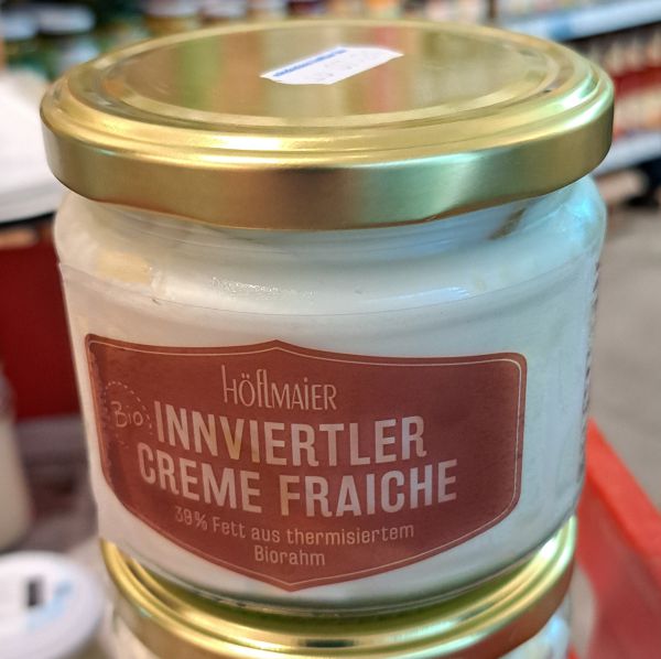 Höflmaiers Bio Creme Fraiche