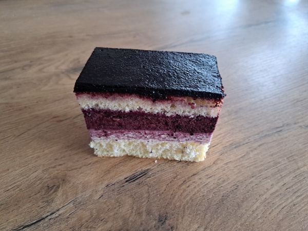 Heidelbeere Mascarpone Schnitte Bio