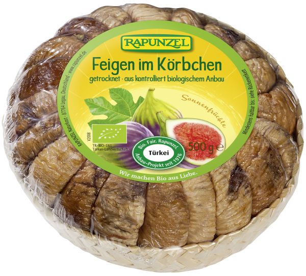 Lerida-Feigen im Körbchen Bio