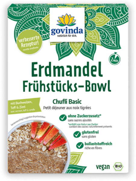 Erdmandel-Frühstücks-Bowl Basic Bio