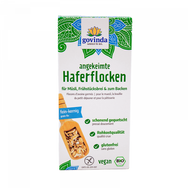 Angekeimte Haferflocken