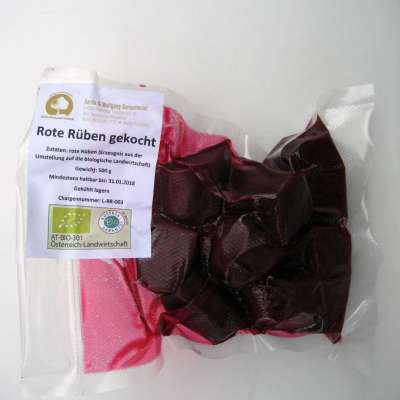 Rote Rüben gekocht vac.