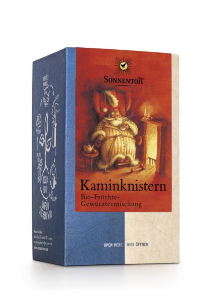 Kaminknistern-Tee