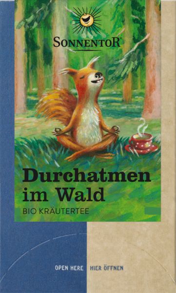 Durchatmen im Wald Tee