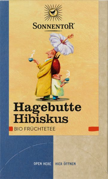 Hagebutte-Hibiskus Tee