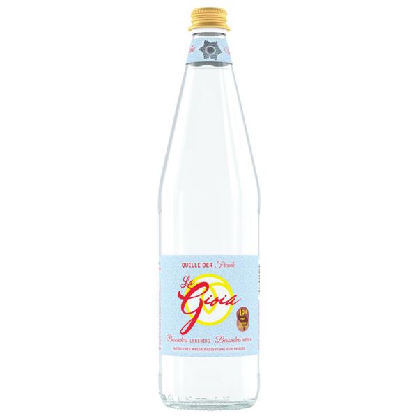 La Gioia - Mineralwasser still - sehr mineralstoffarm