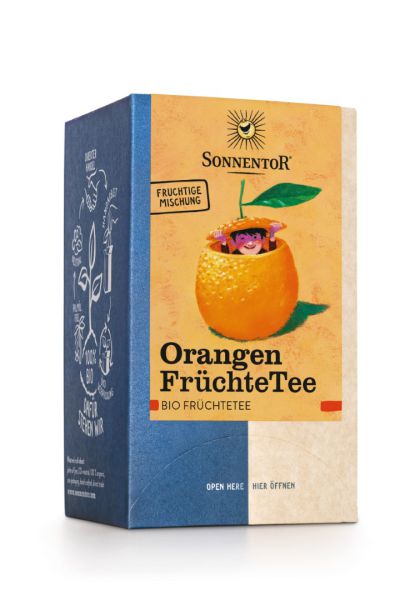 Orangen Früchtetee