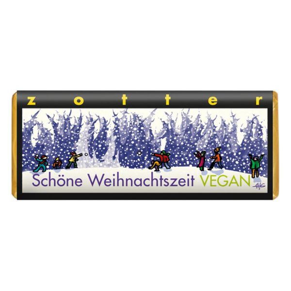 Schöne Weihnachtszeit vegan (Preiselbeer)