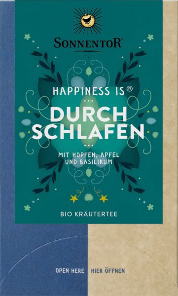 Happiness is... Durchschlafen Tee