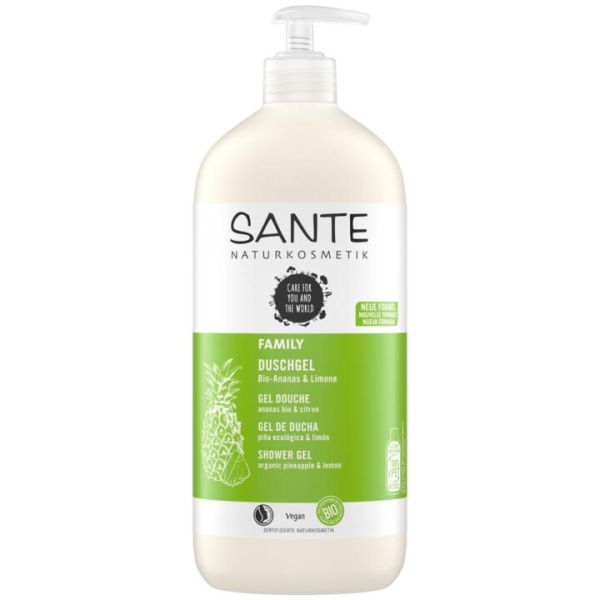 SANTE Family Duschgel Bio-Ananas und Limone