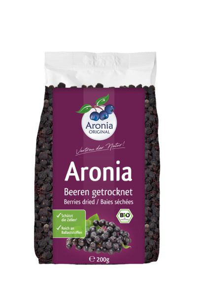 Aronia-Beeren getrocknet