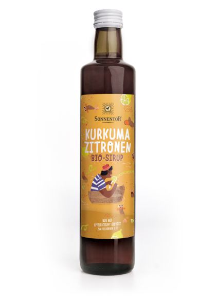 Kurkuma Zitronen-Sirup