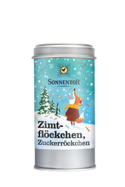 Zimtflöckchen Zuckerröckchen Streudose