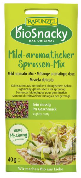 Keimsaat mild-aromatischer Sprossen-Mix