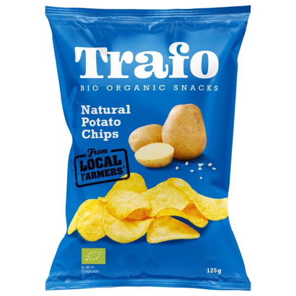 Chips natural gesalzen