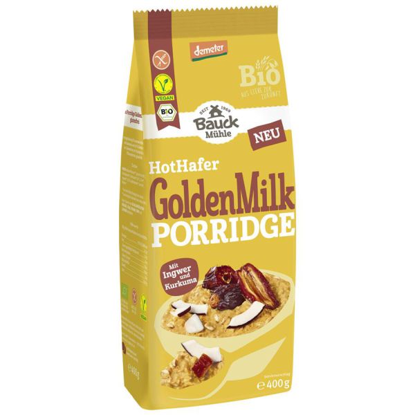 Porridge Golden Milk glutenfrei