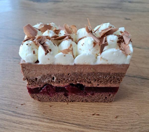 Lebkuchen Weichsel Schnitte