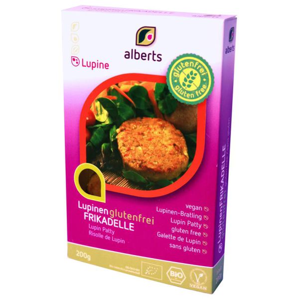 Lupinen Frikadelle glutenfrei