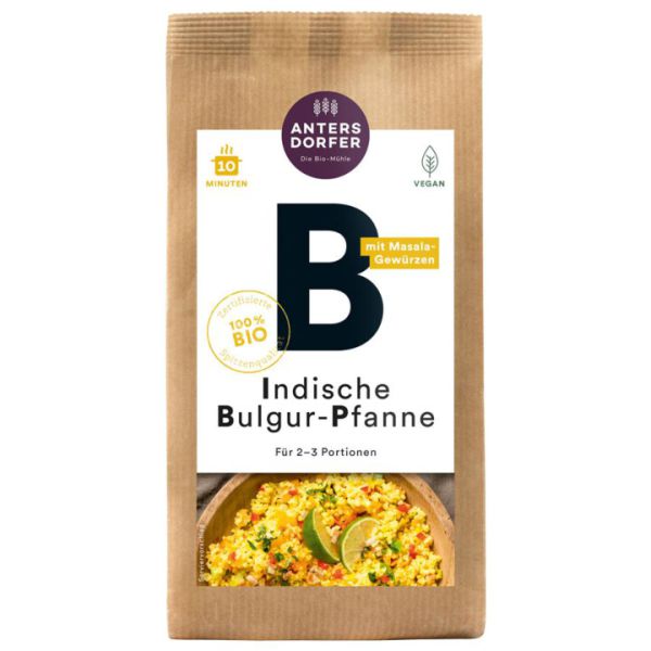 Indische Bulgur-Pfanne (3 Packungen)