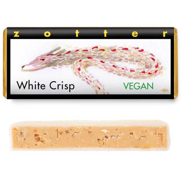 Zotter Schokolade - White Crisp (vegan)